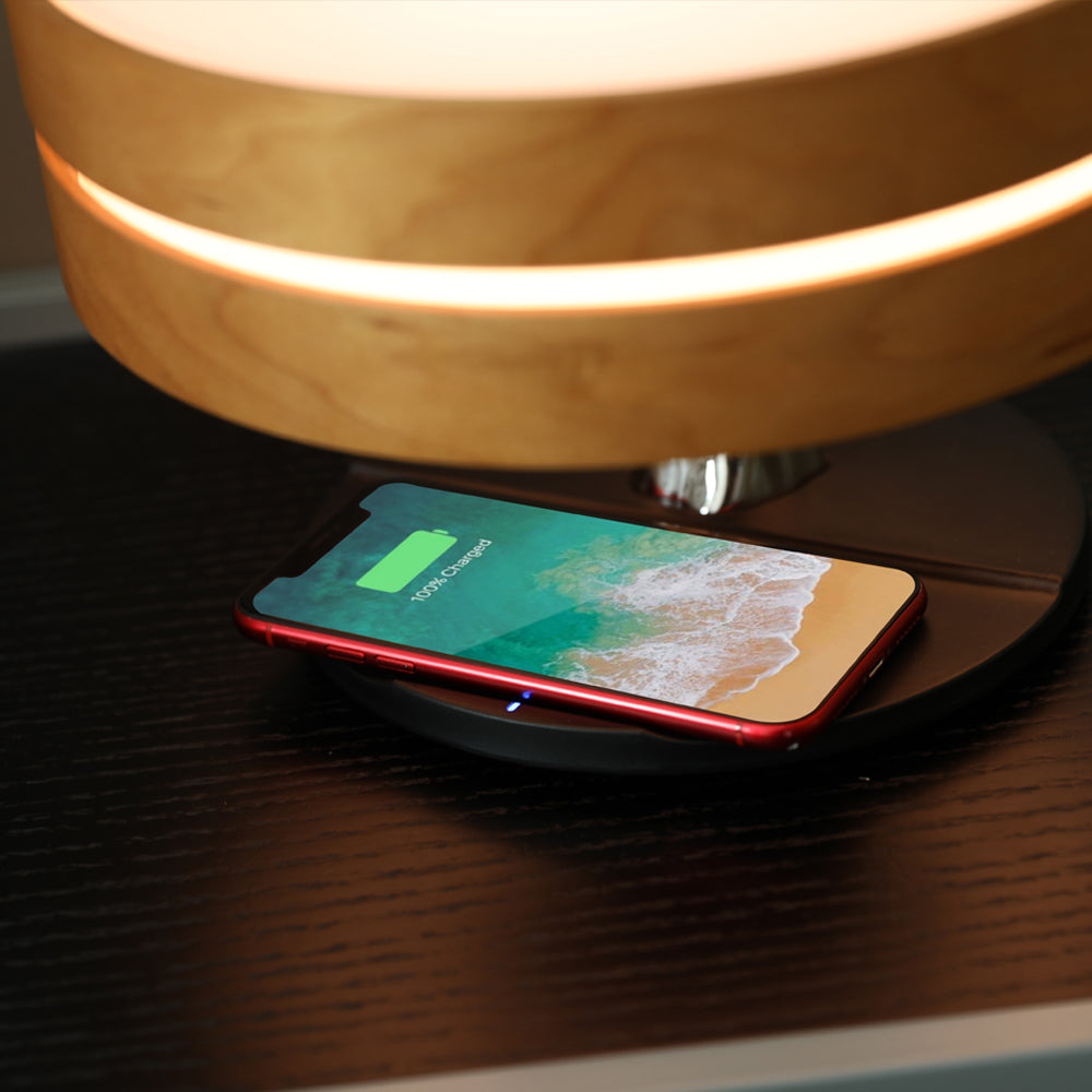 Intelligent Lamp with Bluetooth Speaker & Wireless Charger